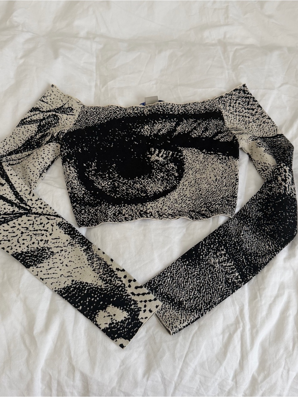 Paloma Wool Long-Sleeve Crop Top
